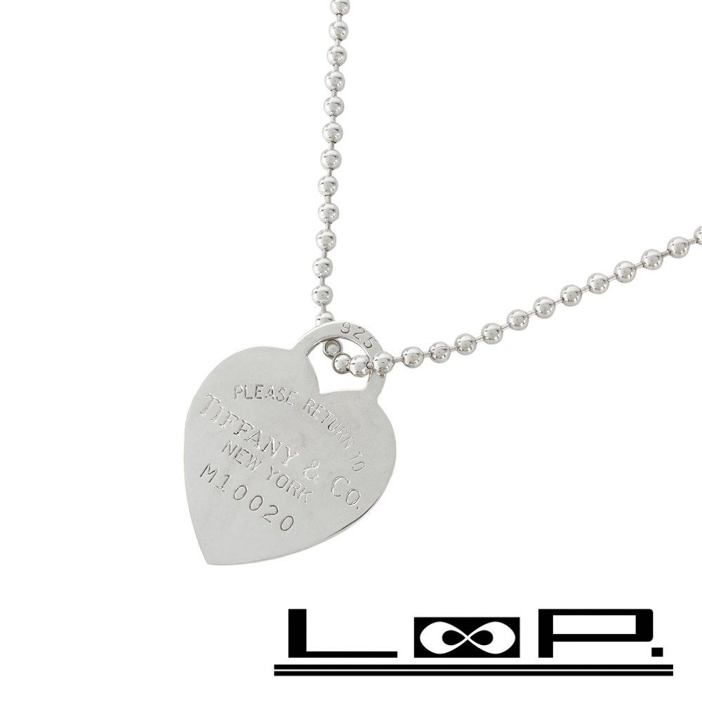 ティファニー ■美品■85cm■ リターントゥ ハート ボールチェーン ロング ネックレス アクセサリー シルバー SV925 【455797】3 13,920円