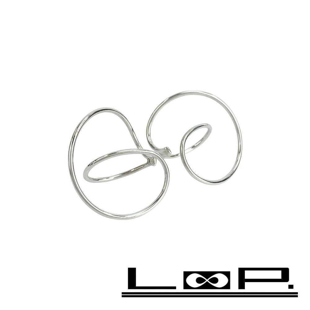 ジョージジェンセン ■美品■ アライアンス イヤーカフ アクセサリー シルバー SV 925 箱 【557156】11