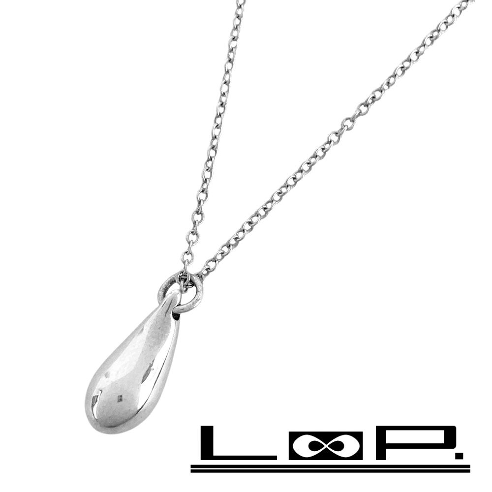 ティファニー ■美品■ ティアドロップ ネックレス アクセサリー SV925 シルバー 【523670】13