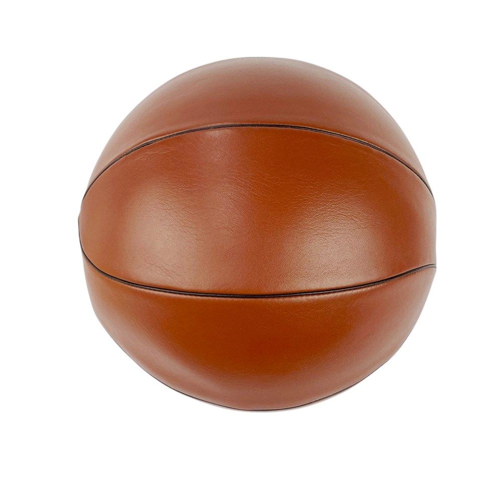 グッチ □未使用□ ロゴ バスケット ボール スポーツ レザー ブラウン