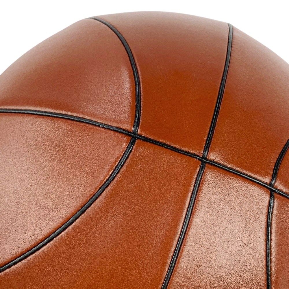 グッチ □未使用□ ロゴ バスケット ボール スポーツ レザー ブラウン