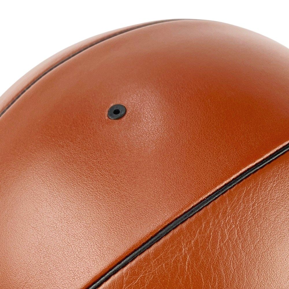グッチ ■未使用■ ロゴ バスケット ボール スポーツ レザー ブラウン 箱 【537196】1 GUCCI - グッチ □未使用□ ロゴ バスケット ボール スポーツ レザー