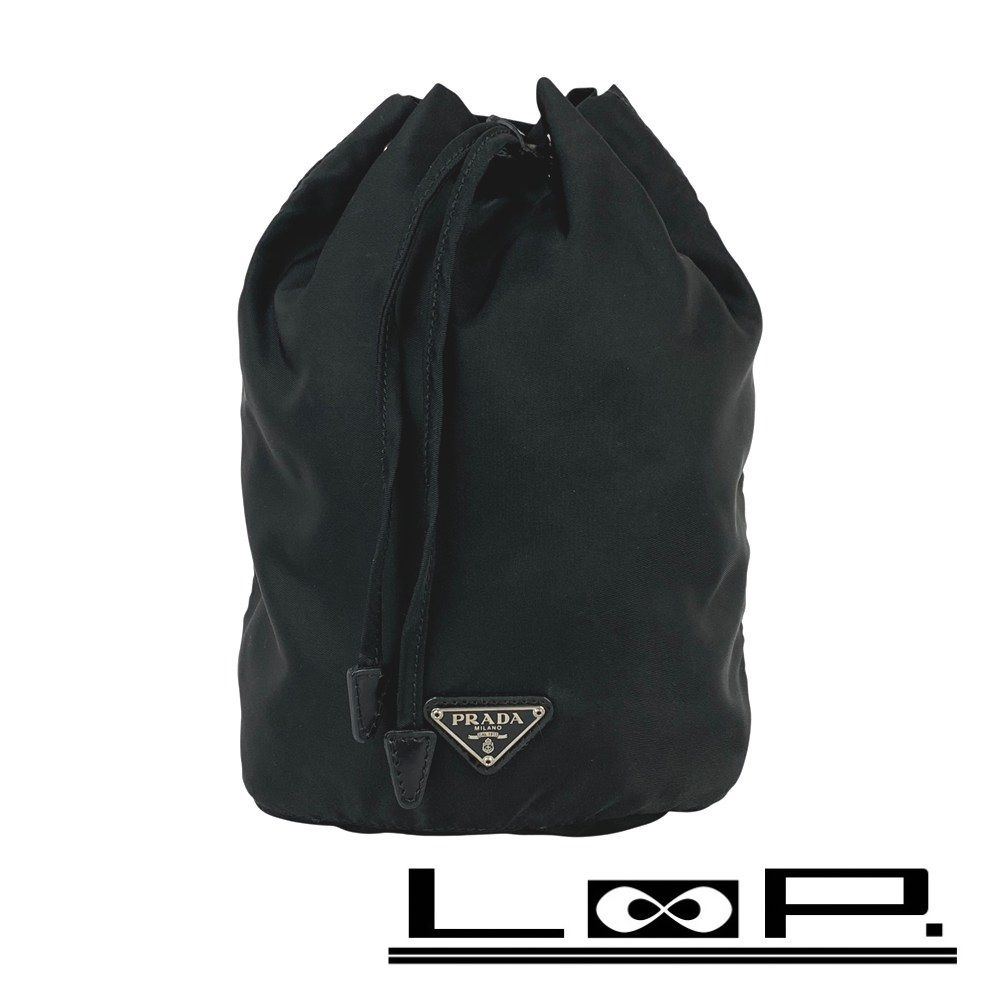 プラダ ■美品■ ポーチ 小物入れ 化粧 メイク ナイロン ブラック 1N0369 【560774】10