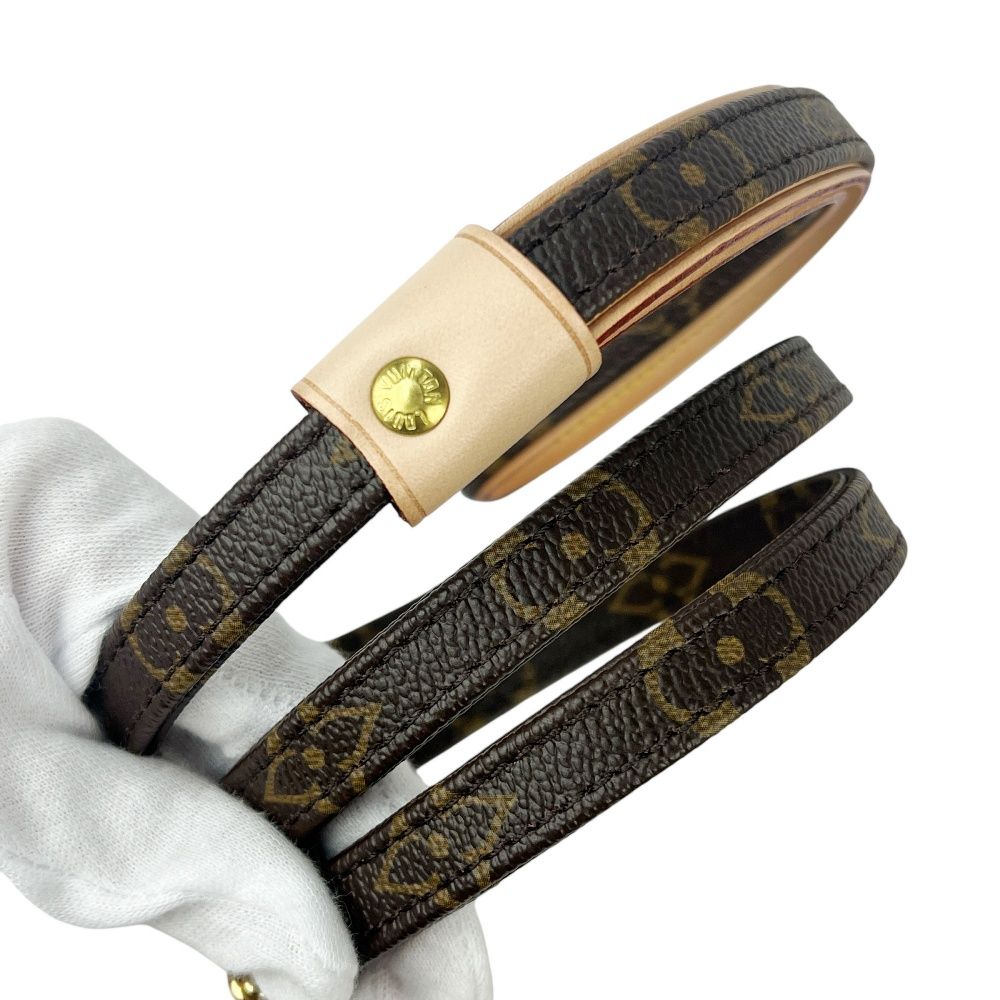ルイヴィトン ■未使用■ モノグラム レッス バクスターMM リード ペット レザー M58056 【557057】3 LOUIS VUITTON - LOUIS VUITTON ルイ ヴィトン モノグラム レッス
