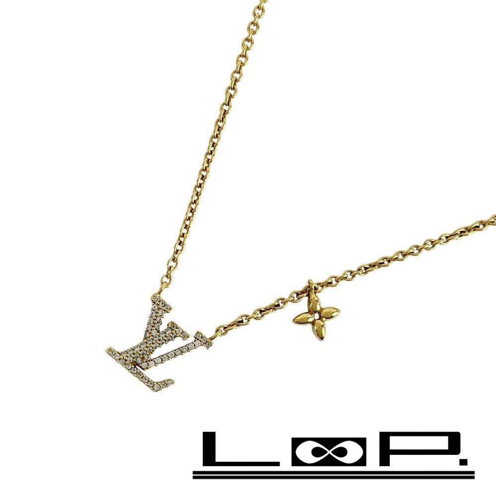 ルイヴィトン ■美品■ アイコニック ネックレス アクセサリー GP ゴールド M00596 【621635】5