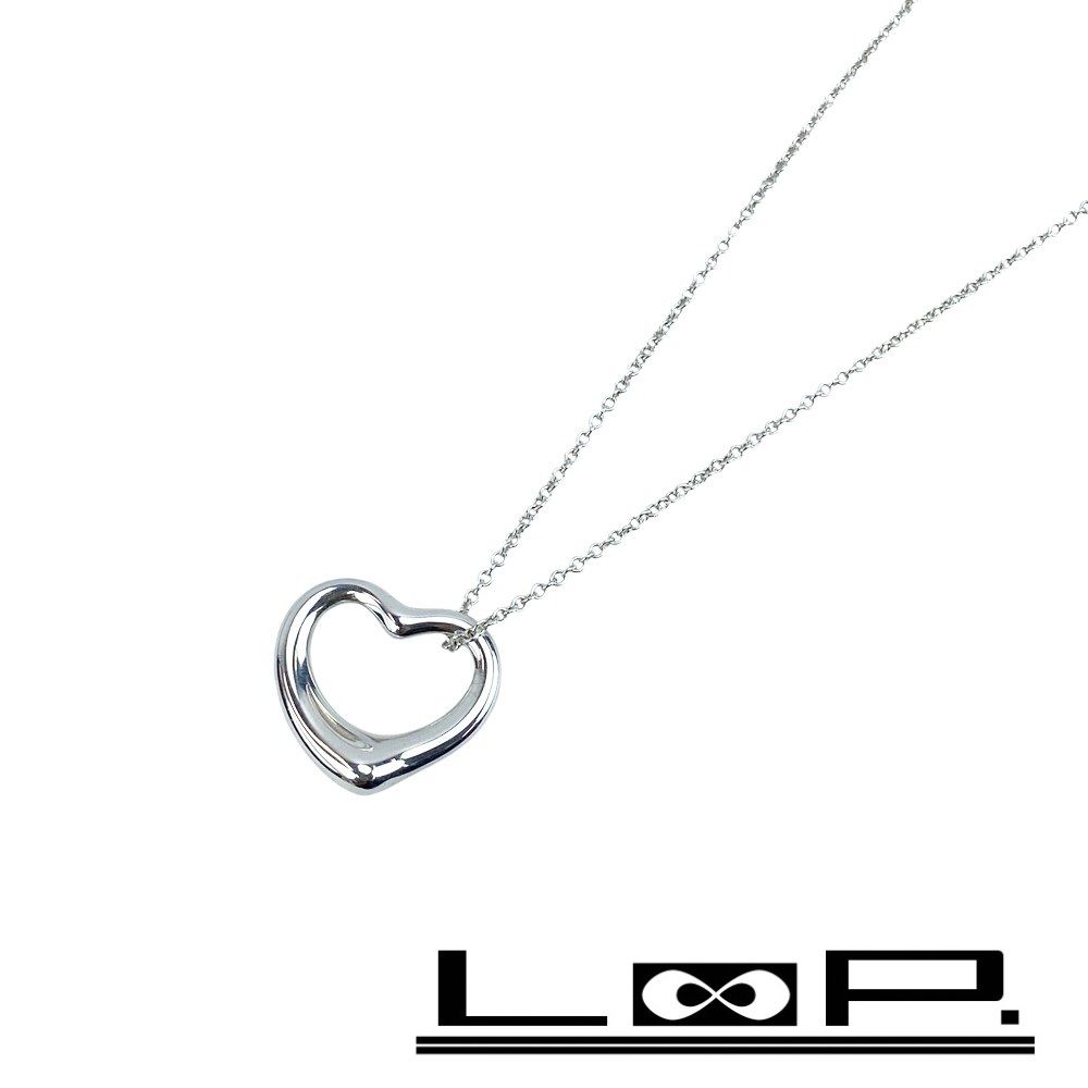 ティファニー ■美品■ オープン ハート ネックレス アクセサリー シルバー SV 925 【447822】11