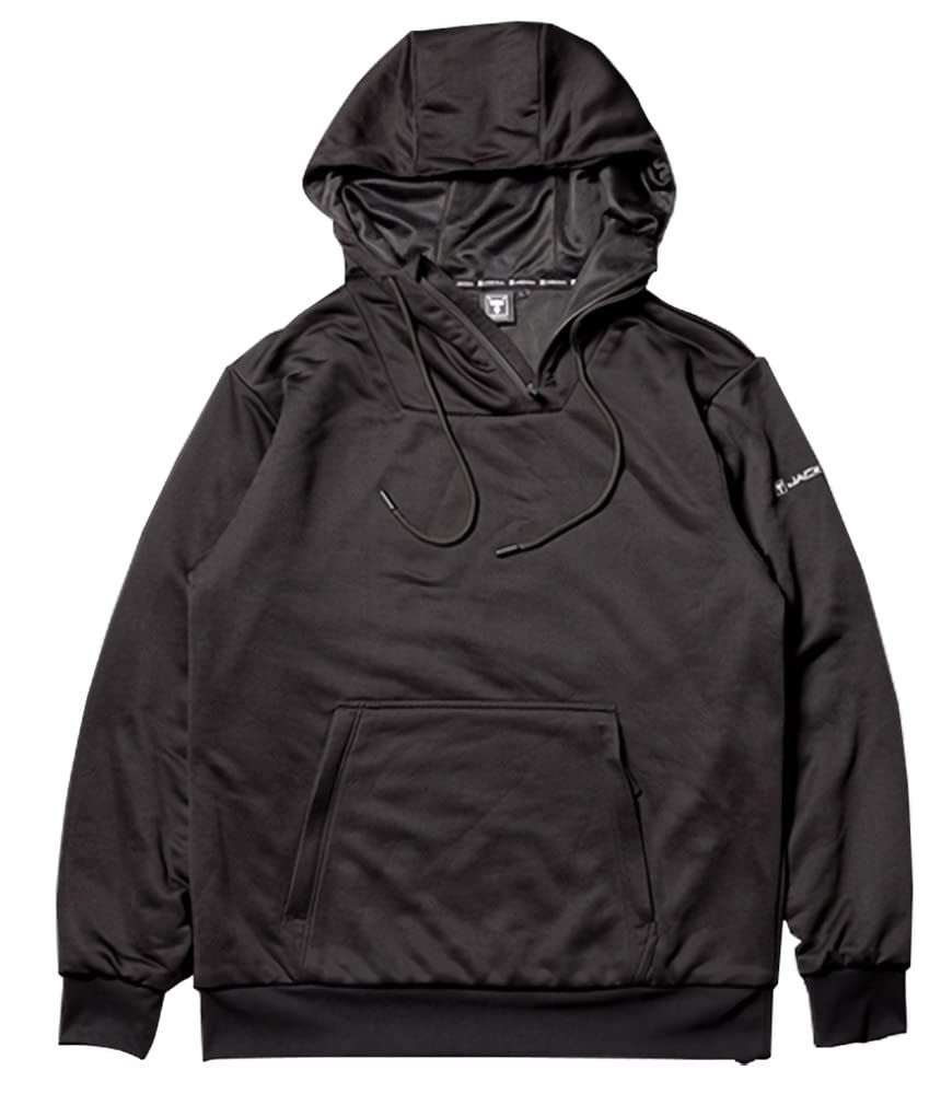 新品 JACKALL(ジャッカル) ヒートムーヴメントフーディ ブラック M