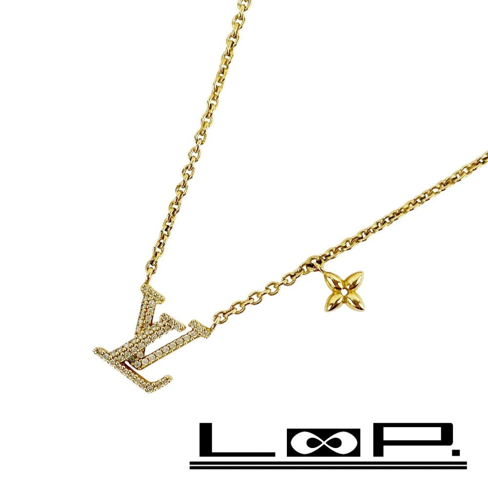 ルイヴィトン ■美品■ アイコニック ネックレス アクセサリー メレ GP ゴールド M00596 【621604】8