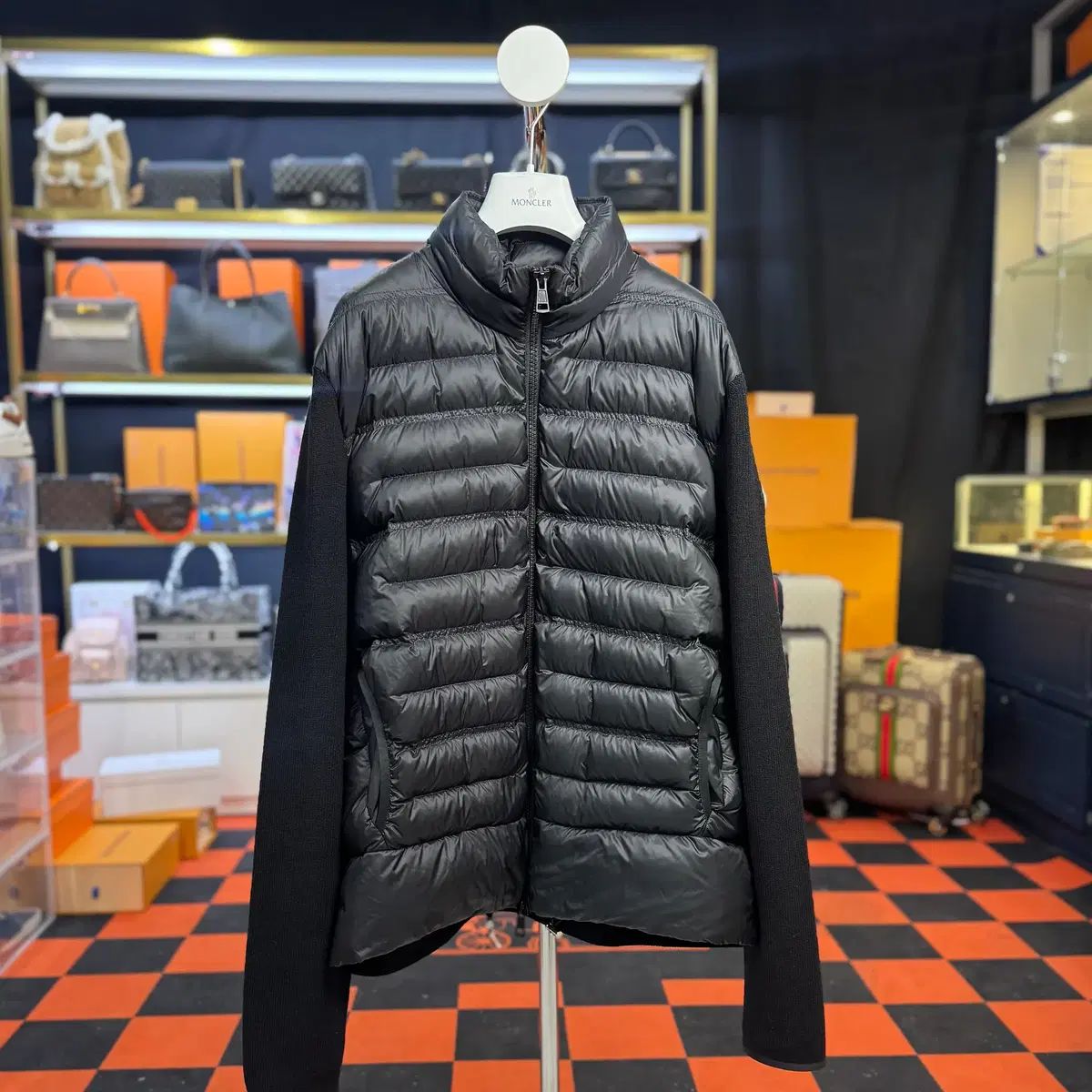 {XXL} モンクレール きム·ヒョヌ ニットダウン ジャケット