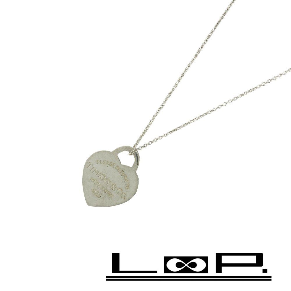 ティファニー ■美品■ リターントゥ ハート タグ ネックレス アクセサリー シルバー SV 925 箱 【598951】11