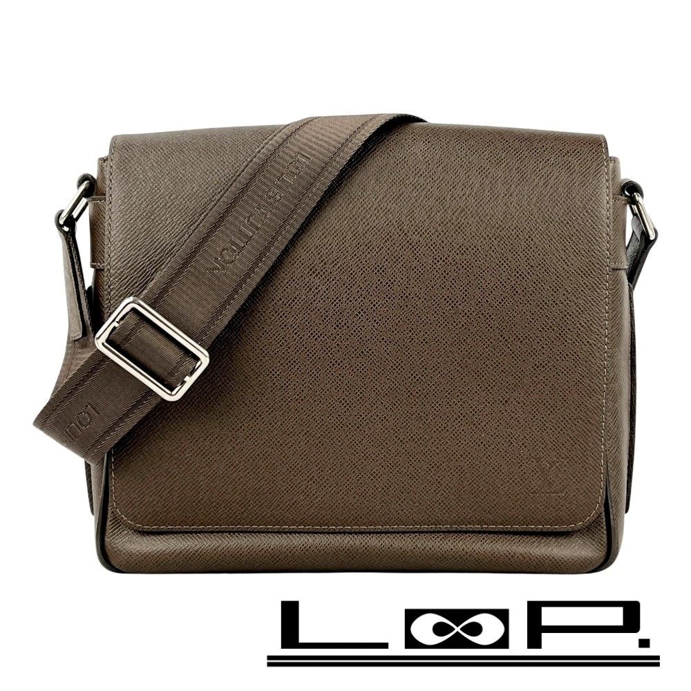 ルイヴィトン ■美品■ ロマンPM ショルダーバッグ カバン タイガ ブラウン M32852 【609961】13