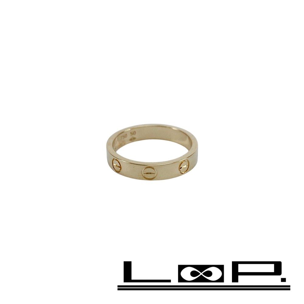 カルティエ ■新同■磨き済■ ミニラブ リング 指輪 アクセサリー ピンクゴールド Ｋ18 750PG #50 約3.5g 【561702】11
