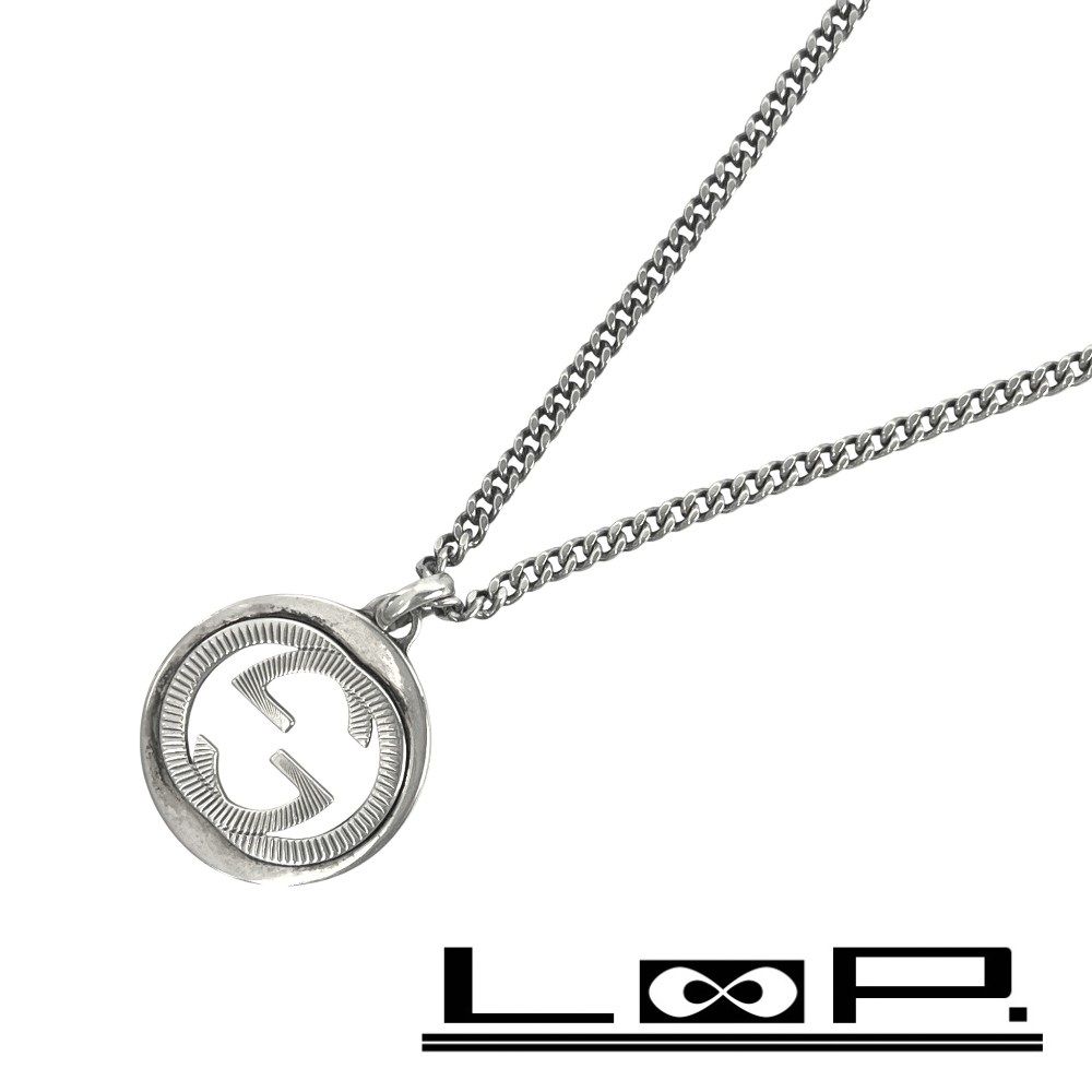 グッチ ■美品■ インターロッキング GG ネックレス アクセサリー シルバー SV925 箱 【539367】8