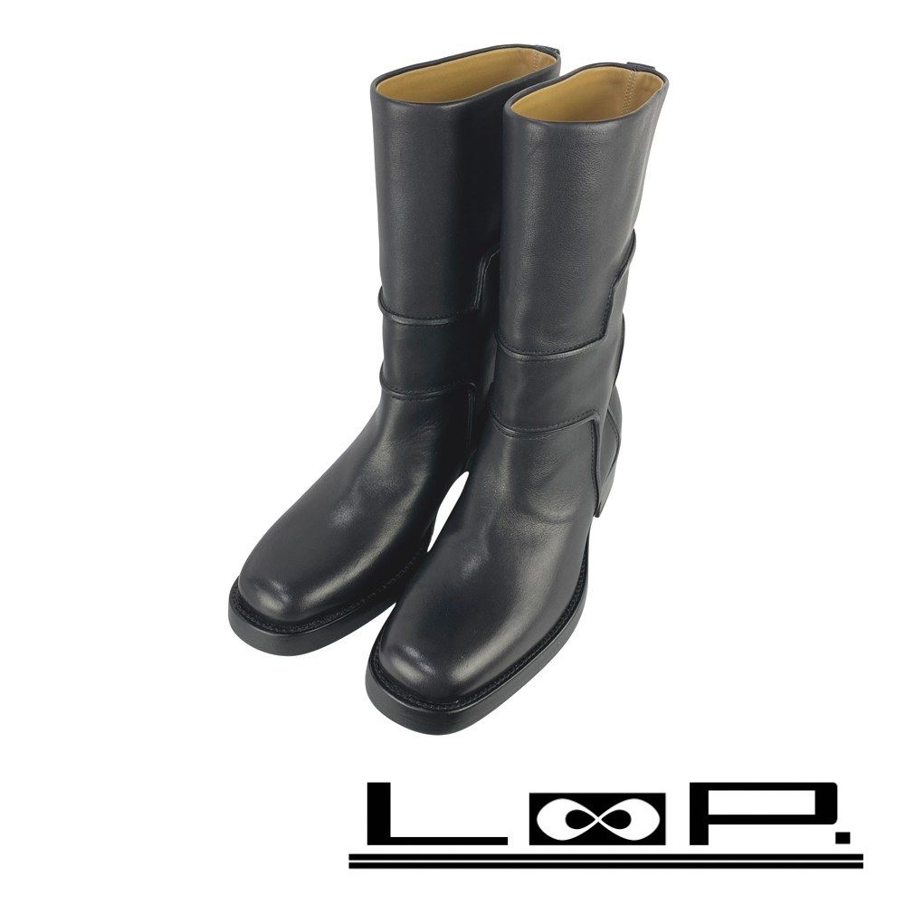 エルメス ■新同■ Hロゴ ジャンピング ショート ブーツ 靴 ファッション レザー ブラック #37 1/2 【530906】10