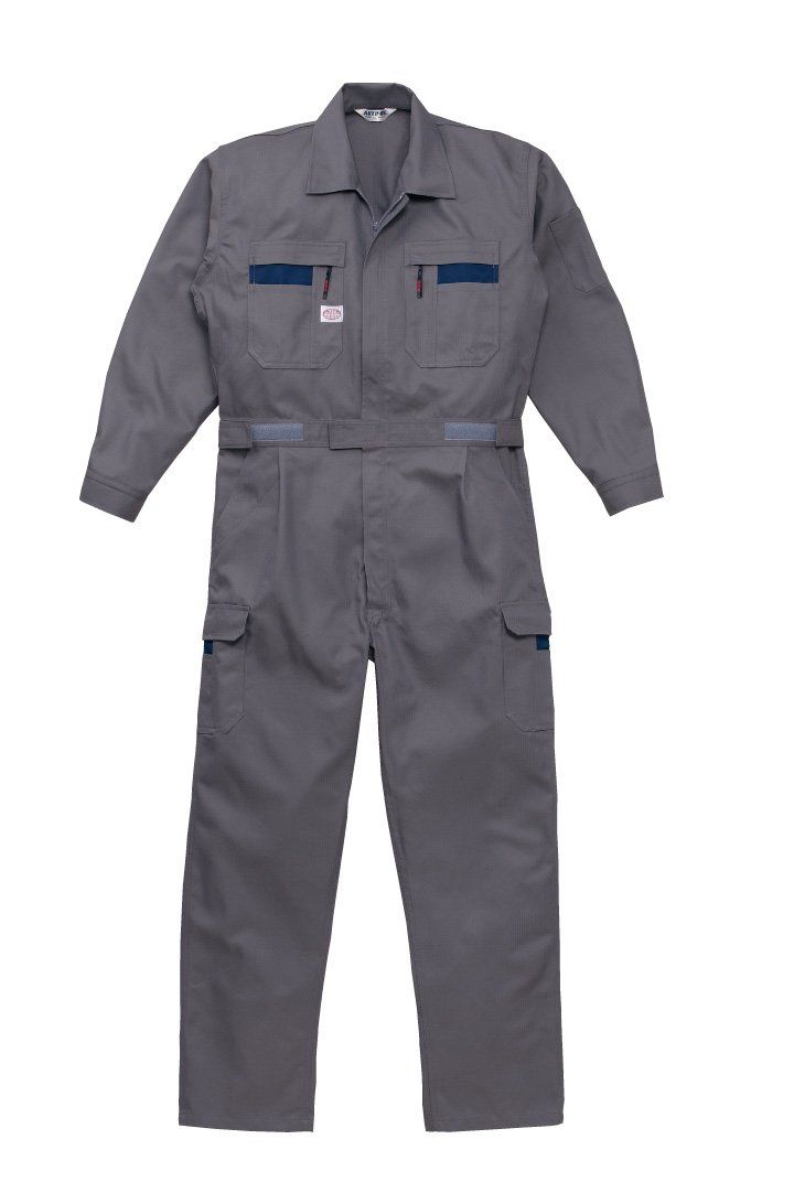新品 KANSAI 山田辰 ツナギ服(オールシーズン用) 8700 チャコールグレー 5Lサイズ
