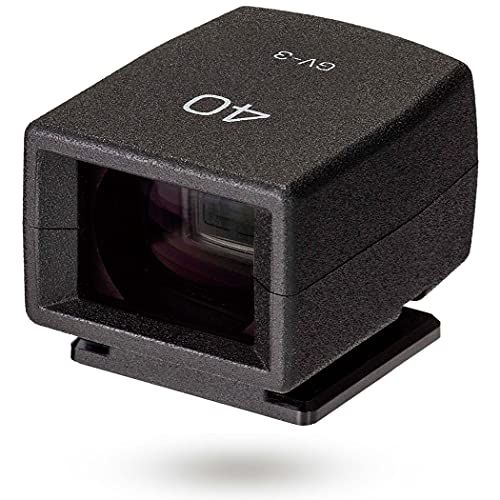 RICOH 外部ミニファインダー GV-3 【対応機種: GR IIIx / ホットシューに装着する40?画角相当の光学ビューファインダー / 視野率約85% / アルバタ式逆ガリレオタイプ / 1年】t aef84a58
