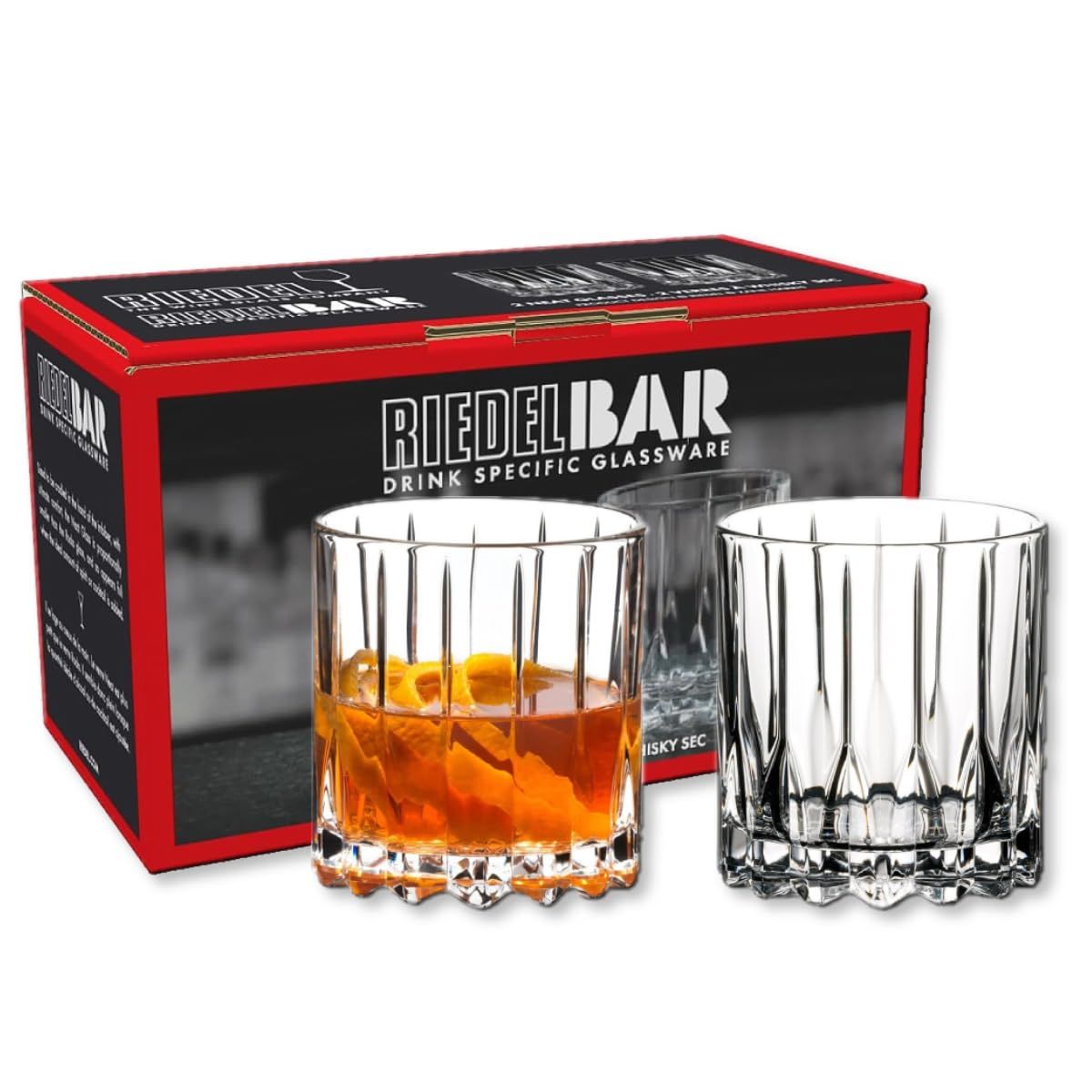 新品 [正規品] RIEDEL リーデル グラス ペアセット ドリンク・スペシフィック・グラスウェア ニート・グラス 174ml 6417/01