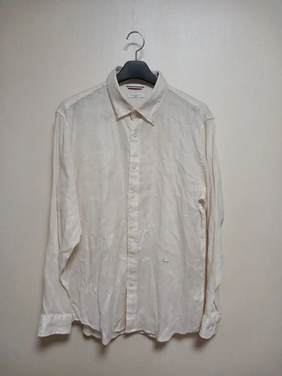 フェラロ ミラノ リネン シャツ 105 新品