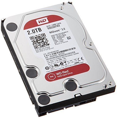 WD HDD 内蔵ハードディスク 3.5インチ 2TB WD Red NAS用 WD20EFRX SATA3.0 5400rpm 3年保証/ fe7a308f