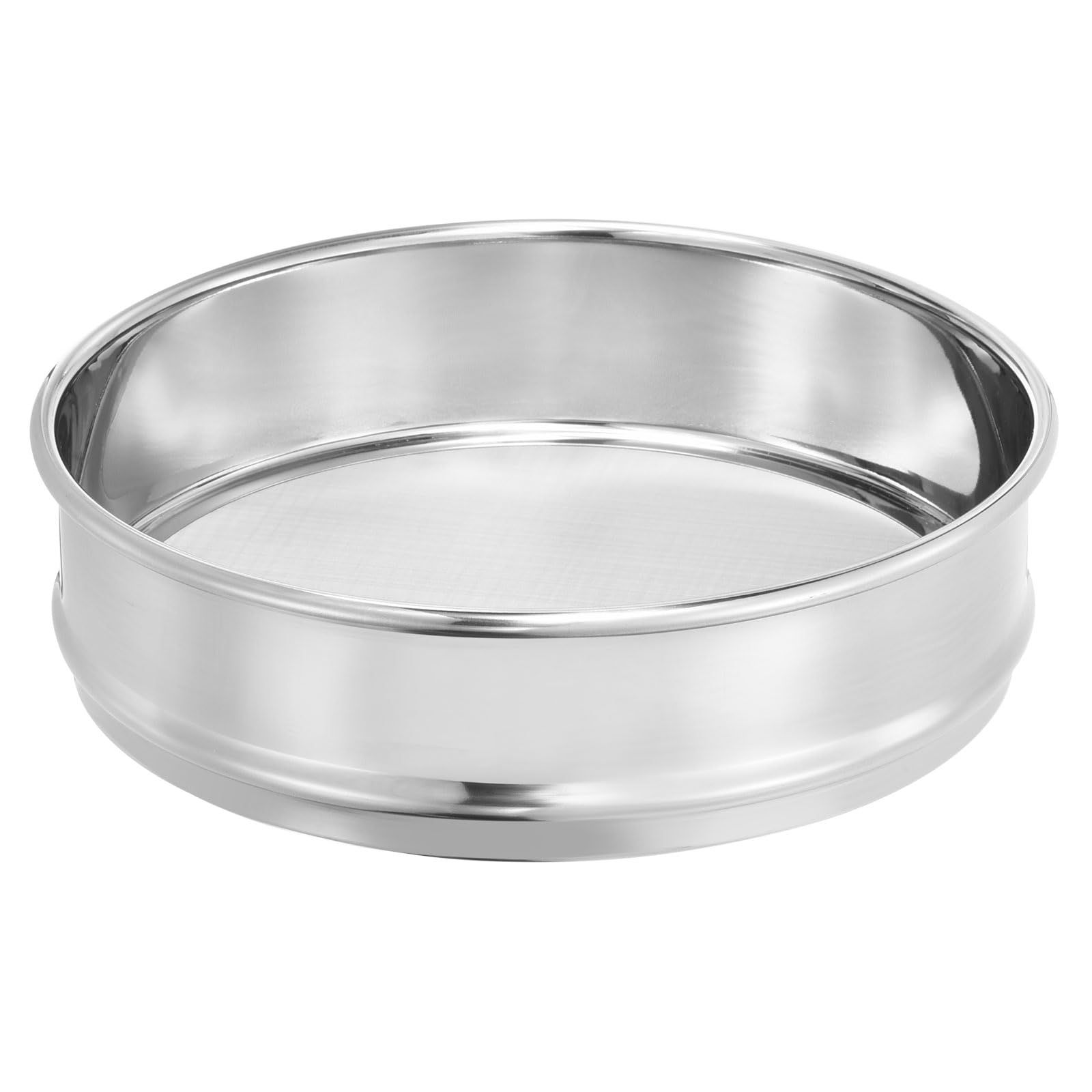 新品 PATIKIL 800メッシュ実験室用ふるい 8直径試験ふるい304ステンレス鋼ワイヤークロス(0.02mm)工業用実験室向け