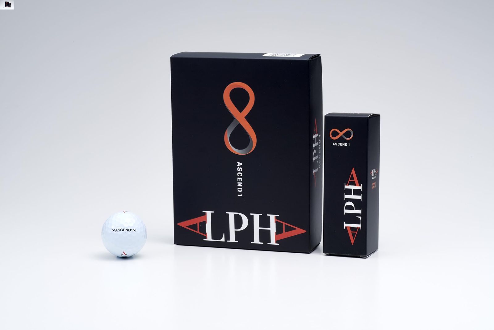 ALPHA(アルファ) ゴルフボール 1ダース (12個入) =ACSEND1(アセンドワン)= 正規品 (ホワイト)