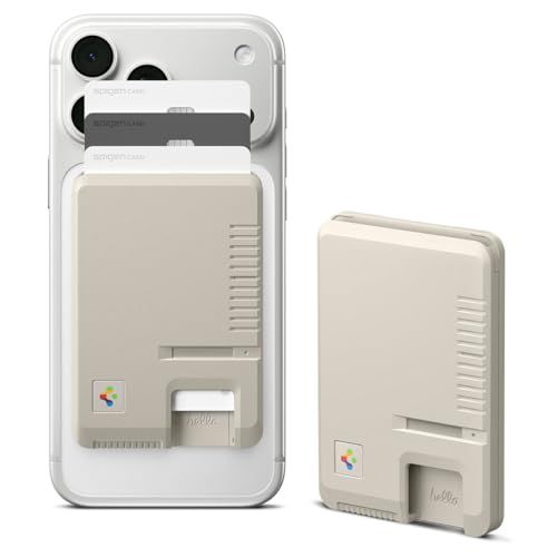 [Spigen] MagSafe カードケース 3枚入り iPhone 17e/17/16/15/14/13/12シリーズ Pixel 10a MagSafeウォレット 背面マグネット 強力な磁力 カードホルダー マグネットカードポケット ク cde5a342