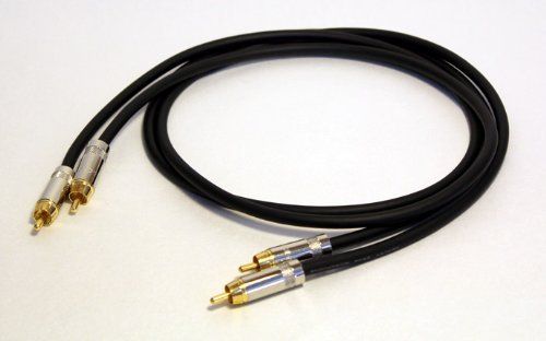 新品 Mogami(モガミ)2534 RCA(ピンケーブル)ペア 日本の伝統! (1.5m ペア プラグボディ色:シルバー(NYS352G))