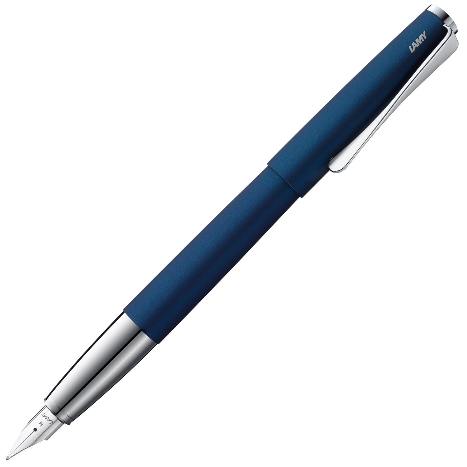 新品 LAMY（ラミー） studio インペリアルブルー 万年筆 青緑 - エレガントなメタルボディの万年筆 - スチールニブのペン先（部分的にプラチナメッキ）- ペン先サイズ EF- LAMY T 10 ブルー インクカートリッジ 付き