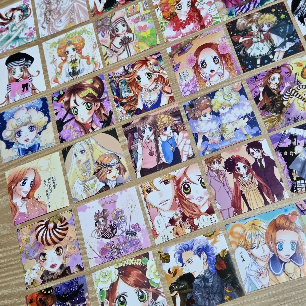 シュガシュガルーン 原画 スティッカー シール IN アニメ IN スティッカー 띵 バニラ ショコラ