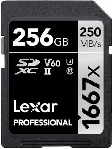 Original Lexar 1667x V60 250MB/s Flash Memory sd cards 64GB 128GB 256GB UHS-II U3 Card high speed SDXC For 3D 4K HD video 6a81c975