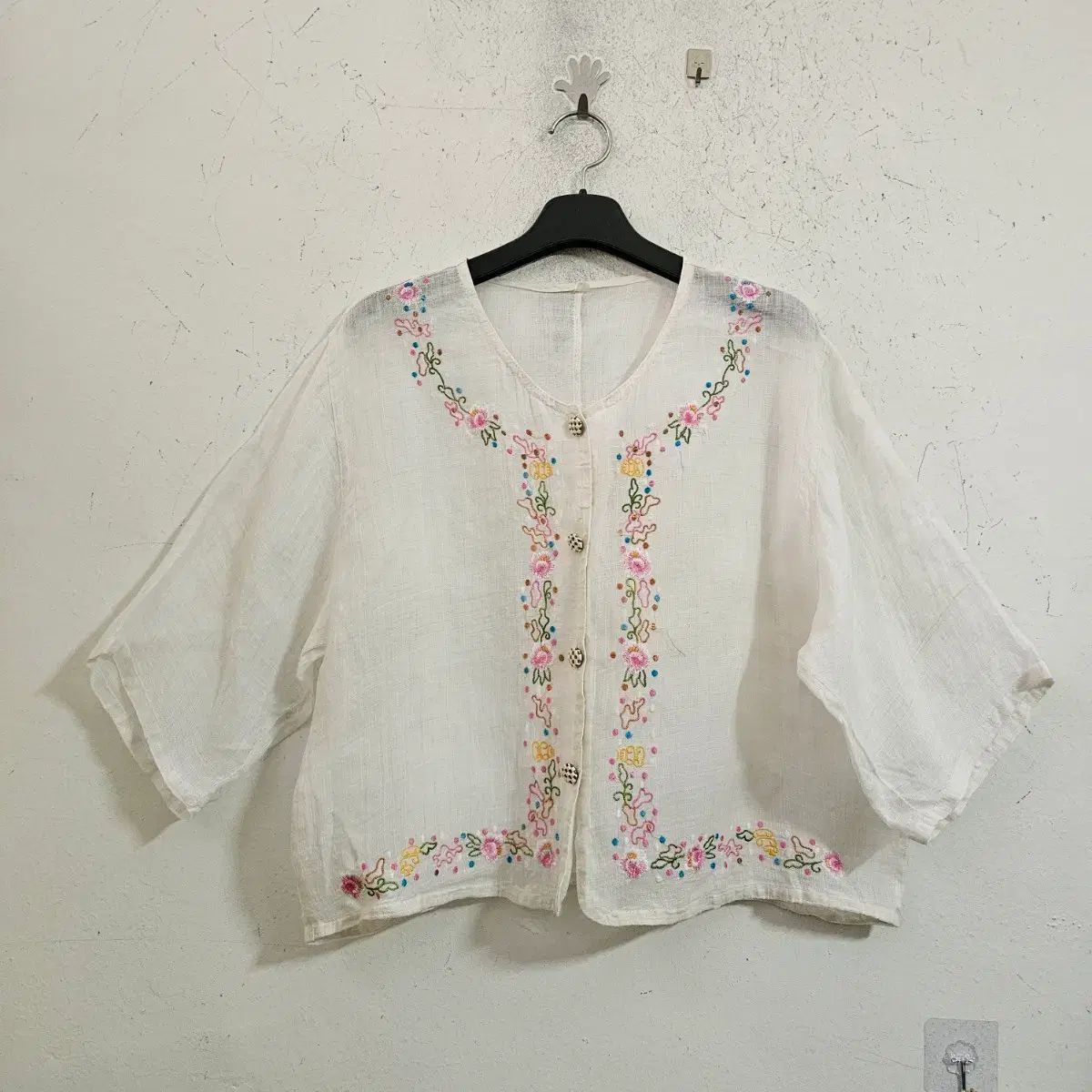 リネン麻刺繍チマチョゴリ 66
