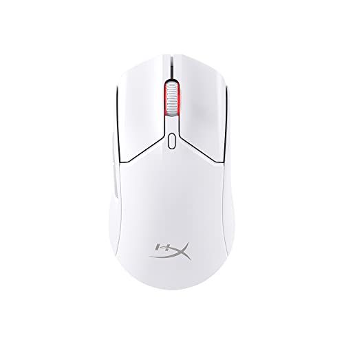 ハイパーエックス(HyperX) HyperX Pulsefire Haste 2ワイヤレスゲーミングマウス ゲーマー向け 超軽量61グラム 高精度 ホワイト 2年保証 6N0A9AAe