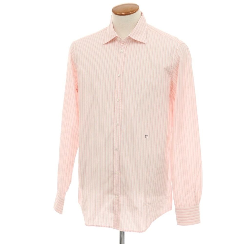 中古】マッシモアルバ massimo alba コットン ストライプ レギュラー