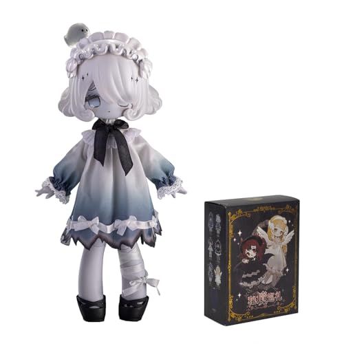 ブラインドドールブラインドボックス BJDドール 秘境巡礼 1/8スケール BJD 可動フィギュア アニメ人形 少女向けギフト 15歳以上対象 PVC&ABS製 衣装付き コレクタブルフィギュア 1個ma fda04801