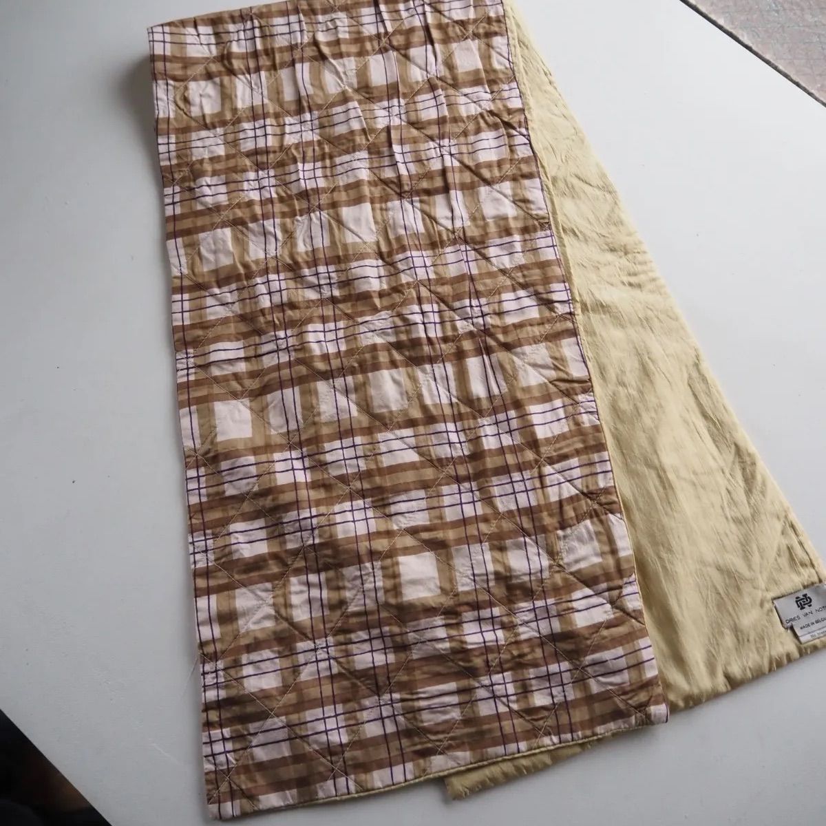 90年代前半 旧タグ DRIES VAN NOTEN ドリスヴァンノッテン シルク