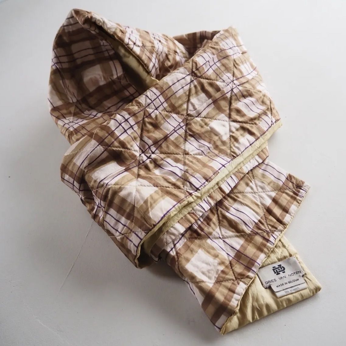 90年代前半 旧タグ DRIES VAN NOTEN ドリスヴァンノッテン シルク