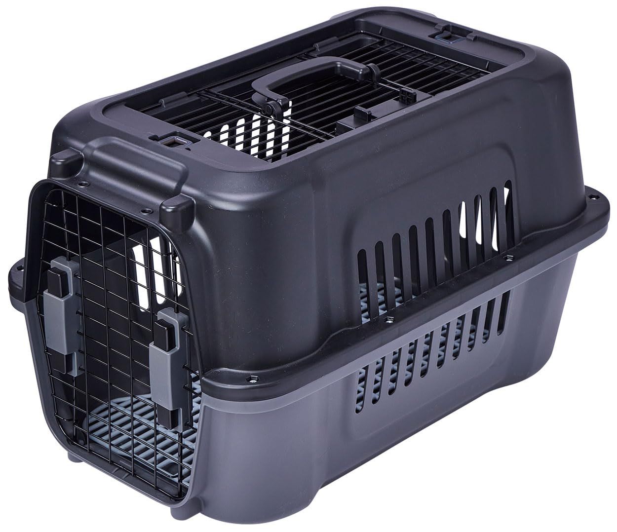 新品 ペティオ (Petio) 犬猫用キャリー ２ドア タフハウスキャリー ブラック M