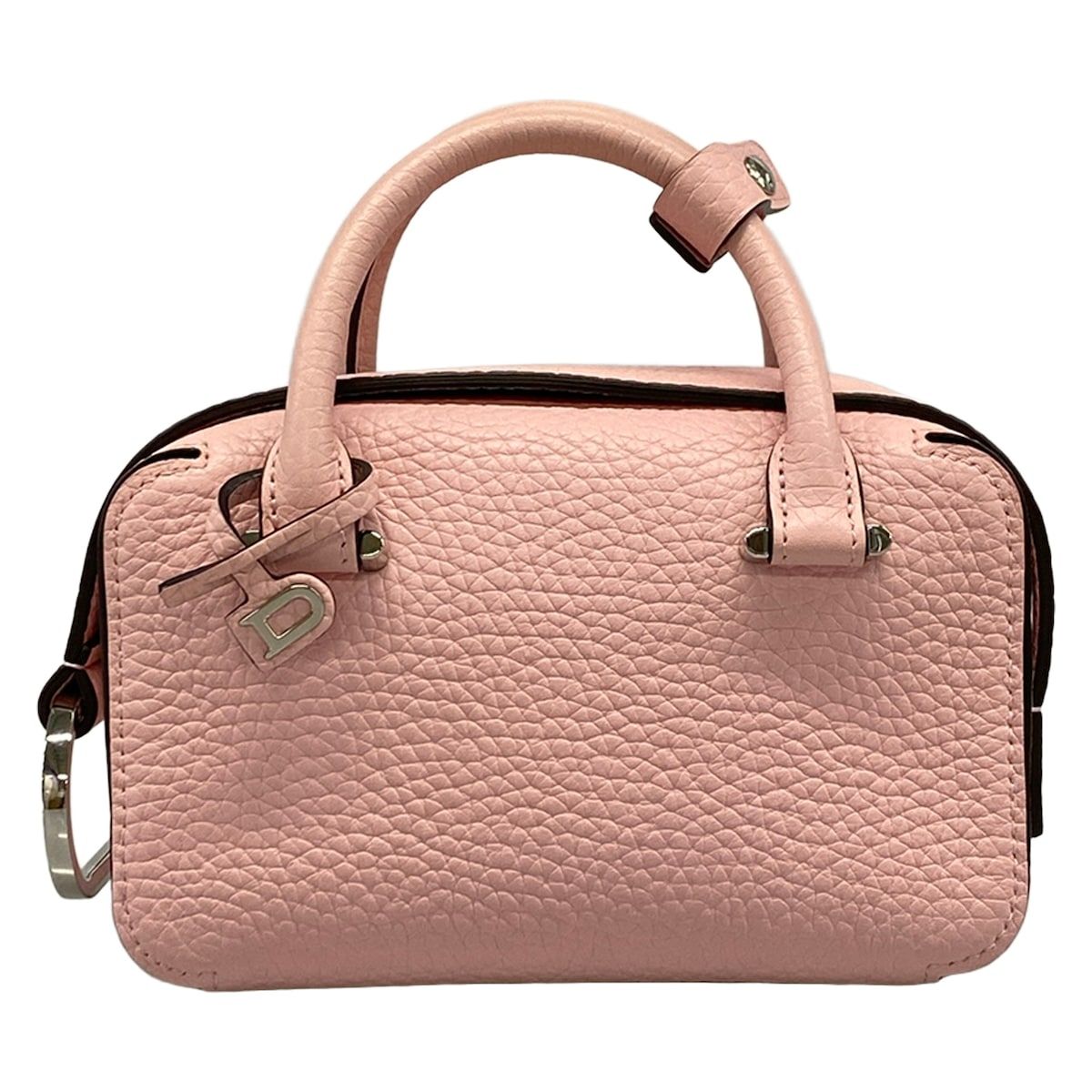DELVAUX(デルボー) ハンドバッグ クールボックス ナノ AA0567AQY0AZAPA ブルーム（ライトピンク） レザー