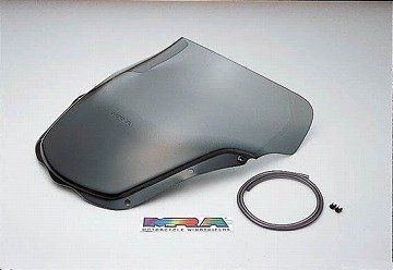 新品 MRA(エムアールエー) 車種専用タイプ スクリーン SPOILER(スポイラー) アクリル レッド GSF1200S[BANDIT] MS410R