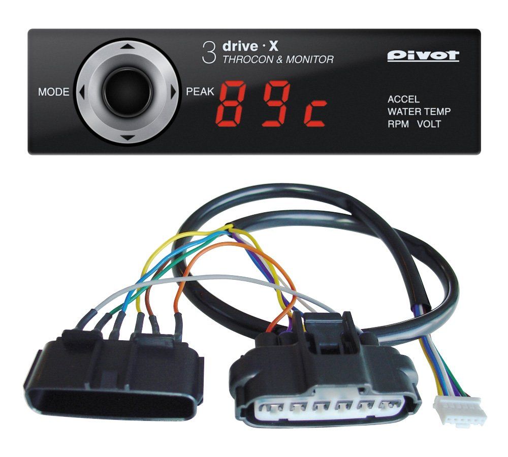 新品 PIVOT ( ピボット ) 多機能スロコン 3-drive・X 3DX (スロモニ) 専用ハーネス 2点セット【3DX / TH-7A】3DX-7A