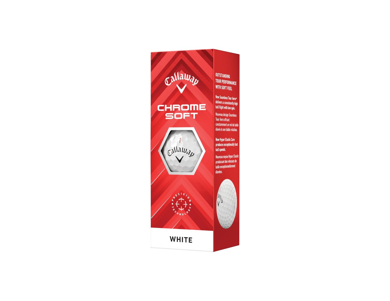 キャロウェイ(Callaway) ゴルフボール CHROME SOFT 24 1ダース(12個 