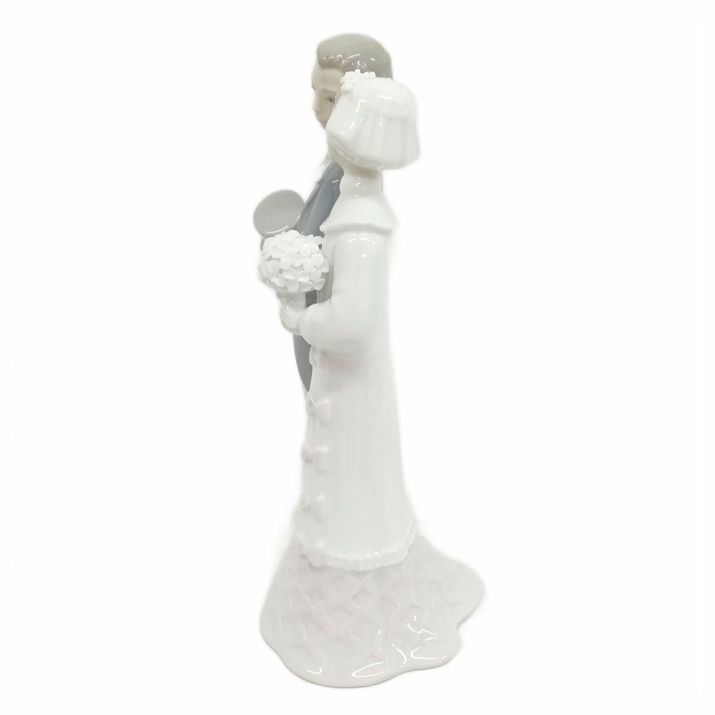 リヤドロ　ウエディング　　4808 絶版品　希少 リヤドロ LLADRO 4808 新郎夫婦 ウェディング 結婚式 フィギュリン