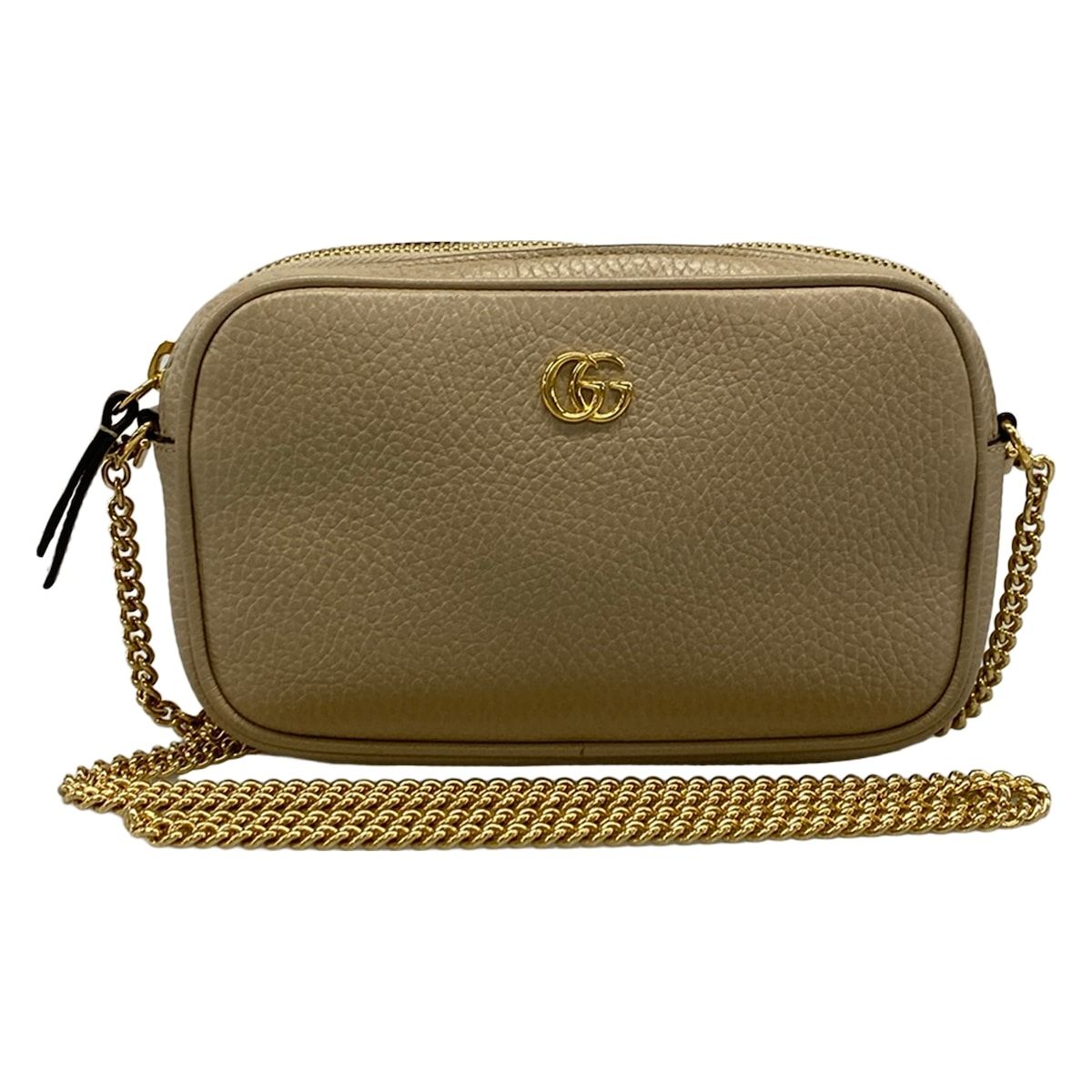 GUCCI(グッチ) ショルダーバッグ GGマーモント ミニカメラバッグ
