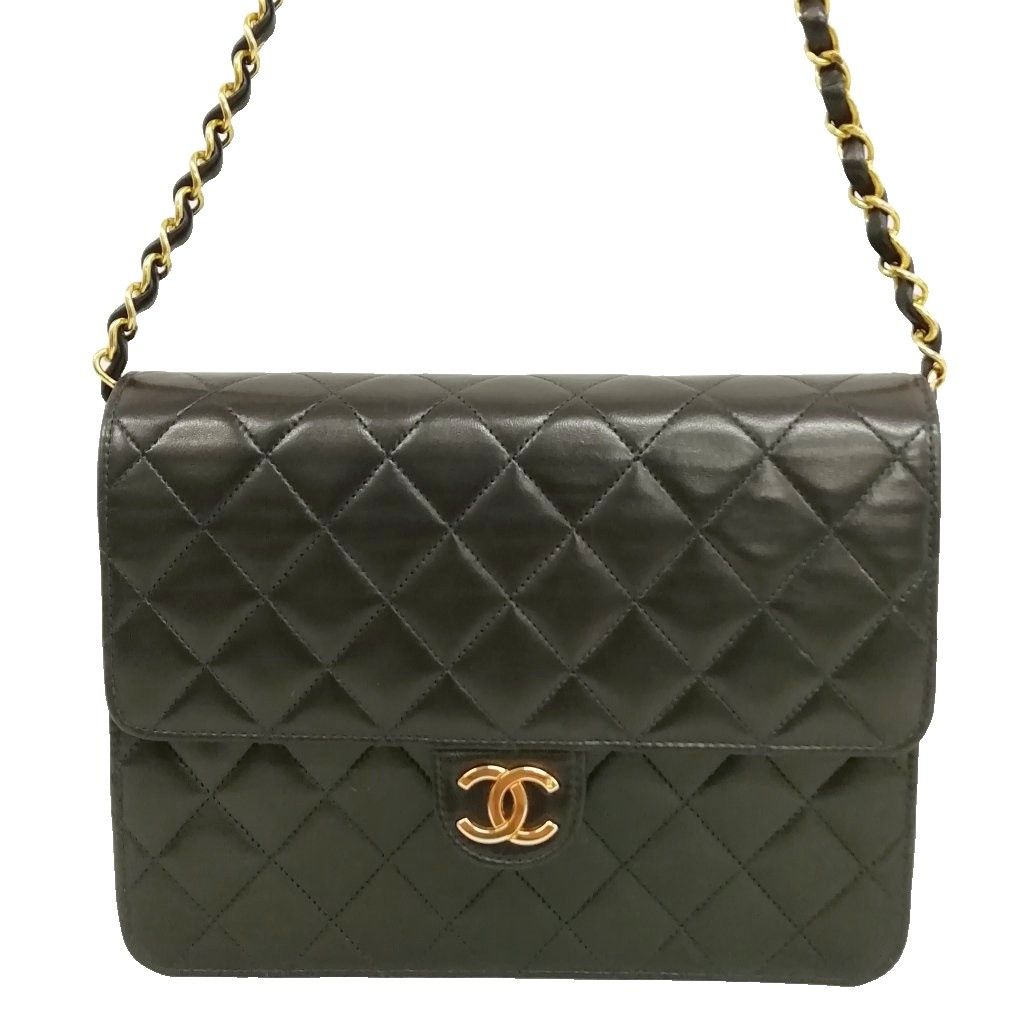 シャネル CHANEL 3番台 マトラッセ チェーンショルダーバッグ プッシュ 