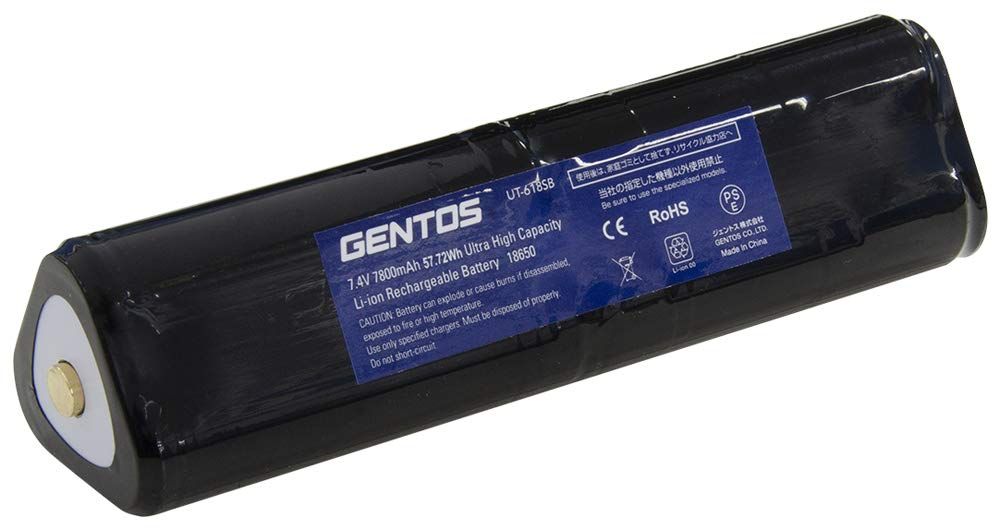 GENTOS(ジェントス) 純正 ハンディライト UT-618R用 専用充電池 UT-618SB