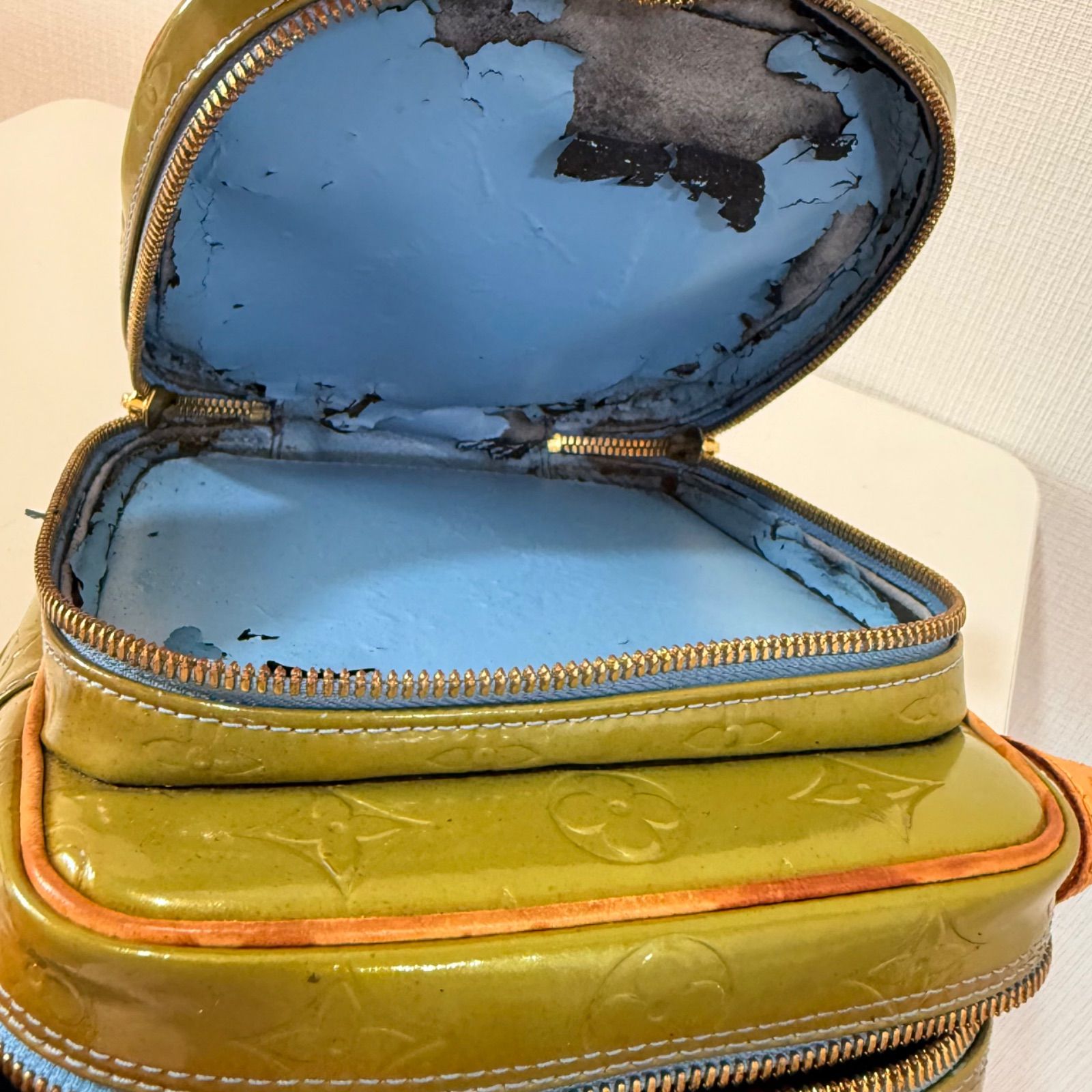 ▽LOUIS VUITTON ルイヴィトン M91075 ヴェルニ ウースター ショルダー 
