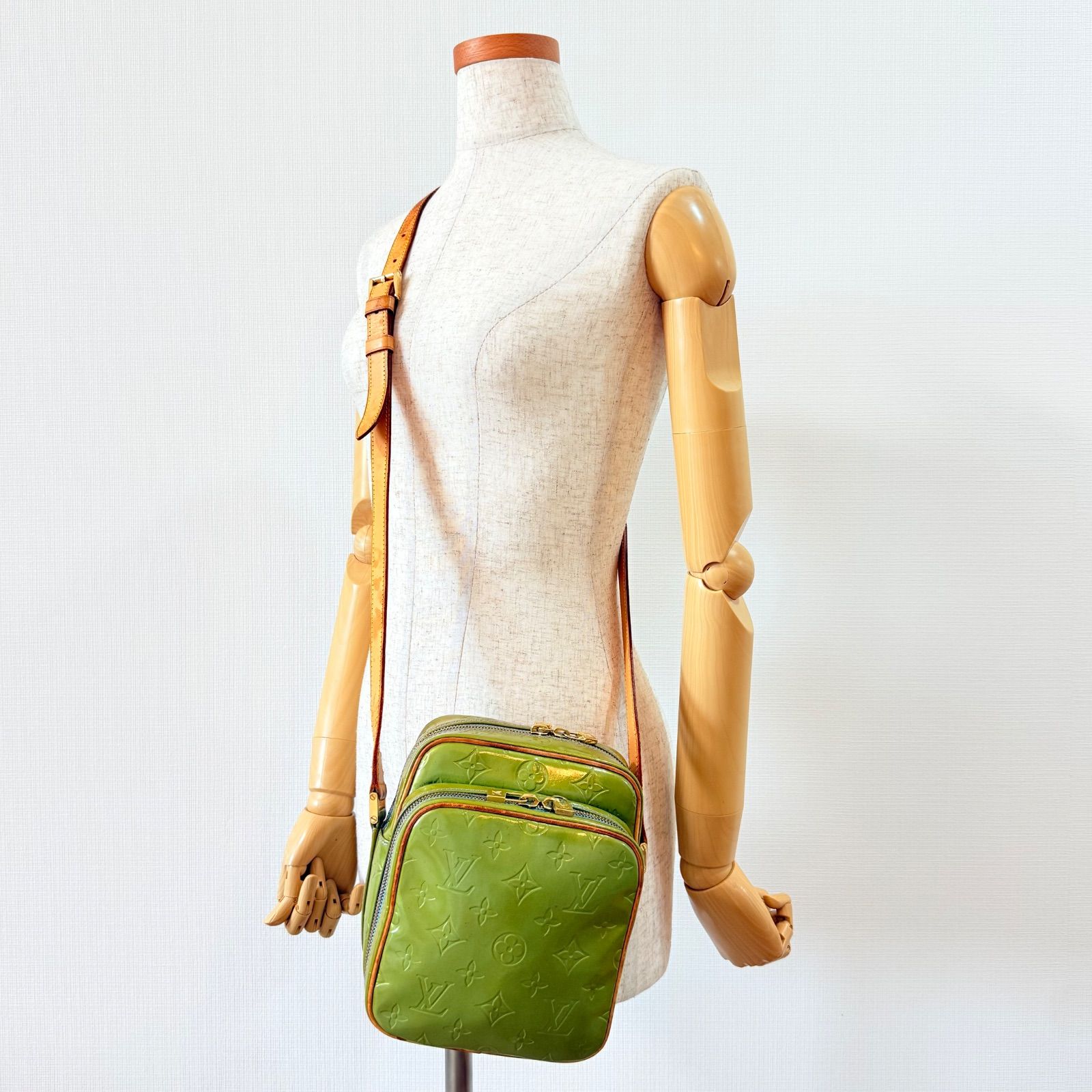 ▽LOUIS VUITTON ルイヴィトン M91075 ヴェルニ ウースター ショルダー 