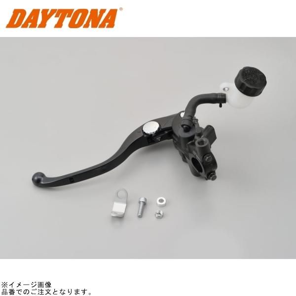 DAYTONA デイトナ 78402 NISSIN ラジアルクラッチマスター(ホワイトタンク) ブラック/ブラック ピストン径:縦型φ19(3/4インチ)(ホワイトタンク)