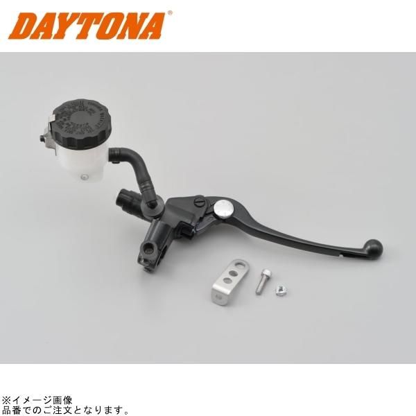DAYTONA デイトナ 78594 NISSIN ブレーキマスターシリンダー(本体色：ブラック/レバー：ブラック) ピストン径:11mm (ホワイトタンク)