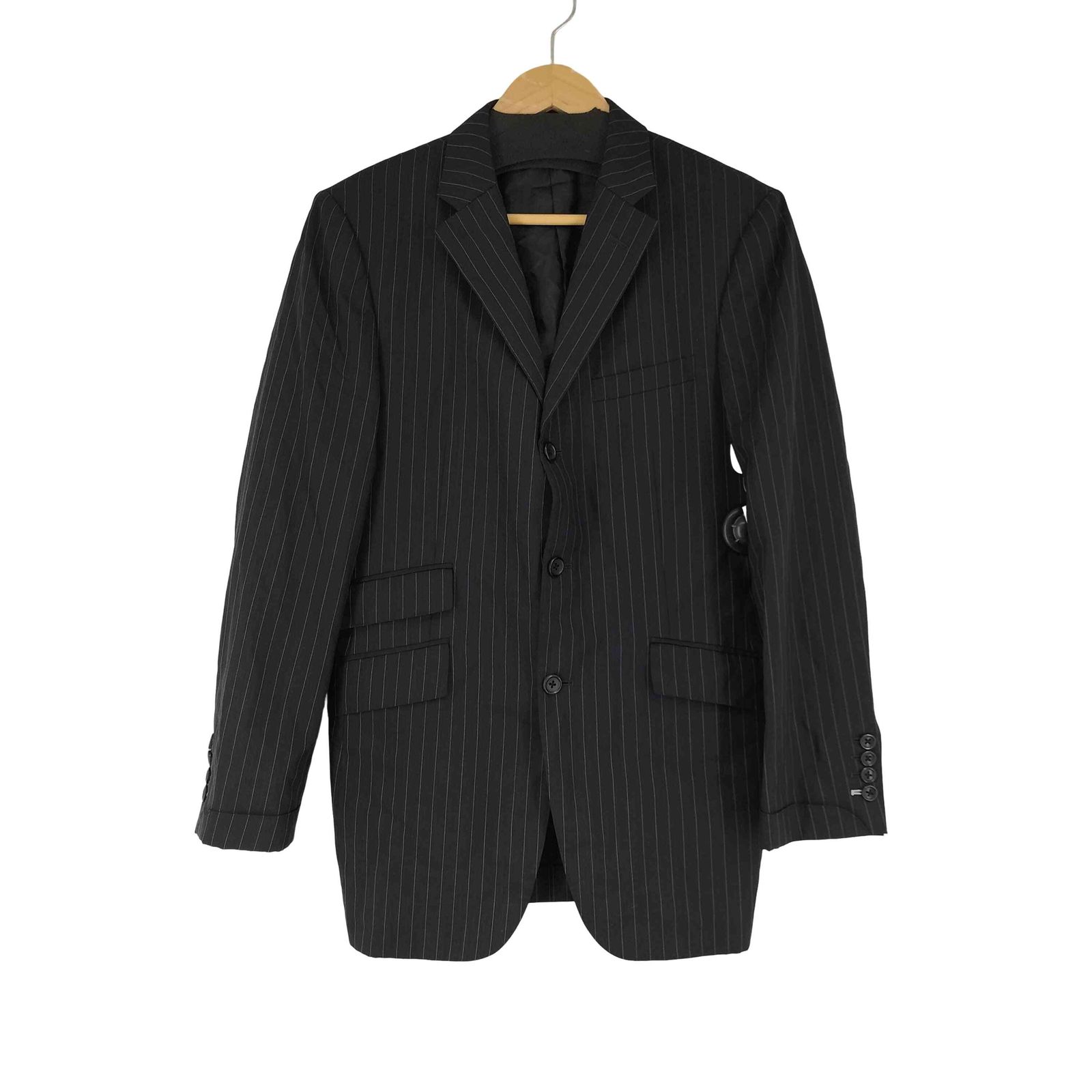メンズ バーバリーブラックレーベル BURBERRY BLACK LABEL ウール ピン 